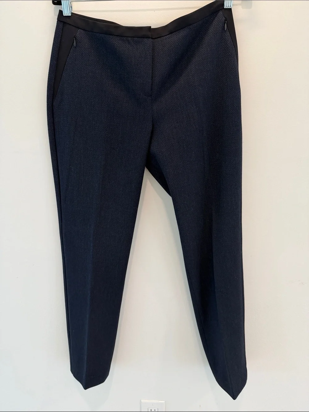 Elie Tahari navy/ black work pants